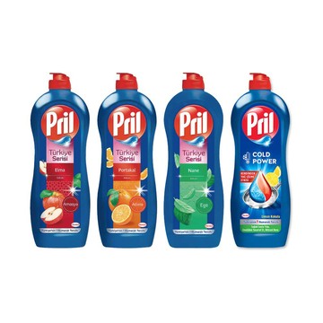 Pril 德國Henkel -活性酵素環保親膚洗碗精(4款可選)653ml/藍瓶(碗盤洗潔精,廚房清潔劑,餐具去油去汙洗劑)