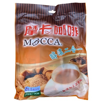 MOCCA 摩卡 醇濃二合一咖啡  11g  30包  1袋