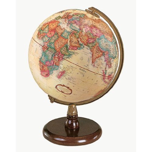 [Replogle グローブ]Replogle Globes Quincy Globe, Antique English, 9Inch Diamete