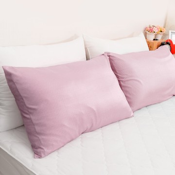 EmBrace 英柏絲 台灣製 3M吸濕排汗專利枕頭套 2入1組 - 馬卡龍紫  42 x 72cm  1組