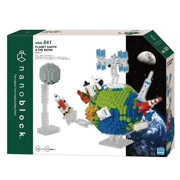 Nanoblock 《 Nano Block  》NBM_041 地球&月亮
