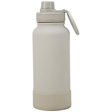 Well Life 悅生活 粉霧不鏽鋼磁吸真空斷熱保溫杯  灰色  1L  1個