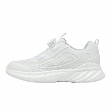 Fila 慢跑鞋 J810A 中大童 白 旋鈕 斐樂 運動鞋  3J810A111