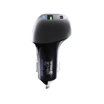 Peripower PS-U16 極速 Type-CPD+QC3.0 雙USB車用快充