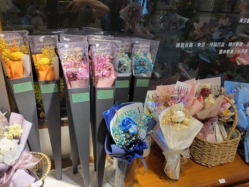 Time Flower蒔花小資奶油色系乾燥花/結婚禮物/送禮首選/告白小物