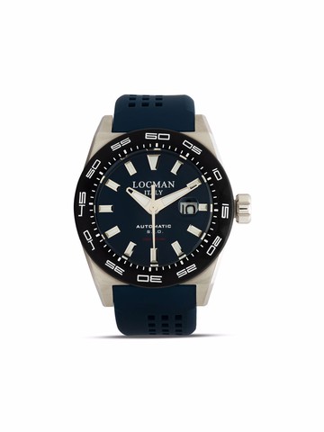 Locman Italy - Stealth 300 MT 46mm - men - Titanium/Rubber/glass - One Size - Silver