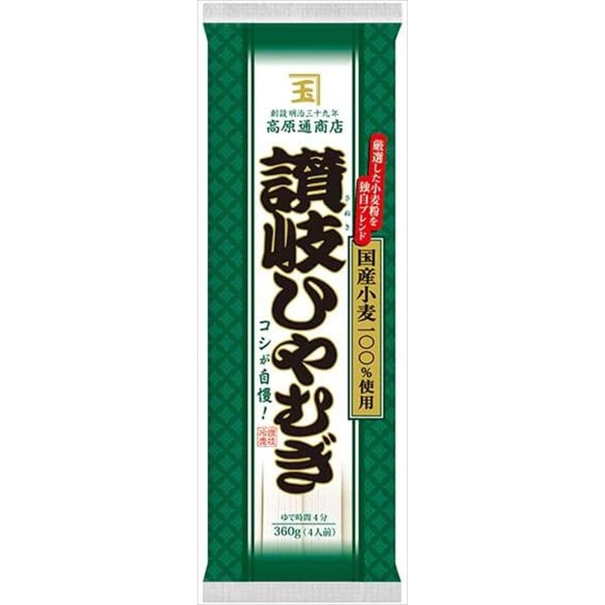 ニップン 讃岐ひやむぎ (国産小麦) 360g