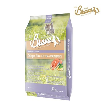 🔥1點加購【自然禮讚】Bravo 膠原蛋白貓食 幼/母貓 7kg