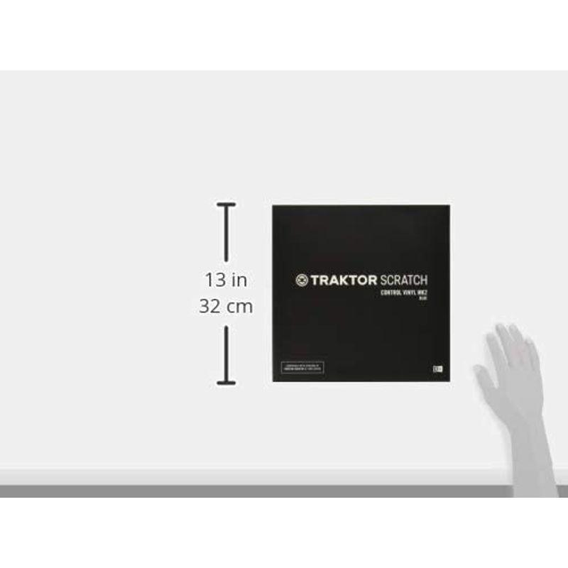 Native Instruments DJアクセサリー TRAKTOR Scratch Control Vinyl MK2 Blue