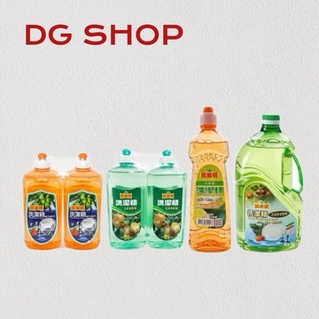 -DG- 威靈頓洗潔精 水果香、苦茶萃取物、椰子油配方(3000g/1000gx2入/500g)安心溫和植物配方洗碗精