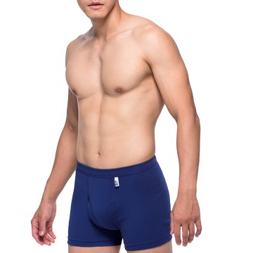 宜而爽新舒綿男彩色平口褲-XL(顏色隨機出貨)