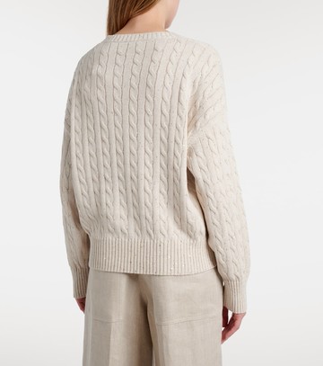 Brunello Cucinelli Sequined cotton-blend sweater