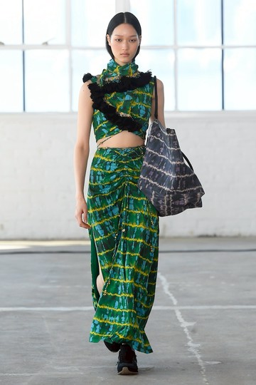 Altuzarra Safia embellished maxi skirt