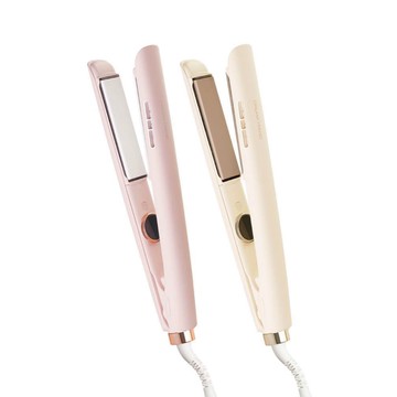 【DREAM TREND 凱夢】【DREAM TREND 凱夢】 雙向負離子水光離子夾 DT-901 國際電壓 粉色/米黃色