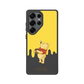 Galaxy S25 Ultra SolidSuit 黑 - 迪士尼-小熊維尼 Disney Winnie The Pooh - 小熊維尼與蜂蜜