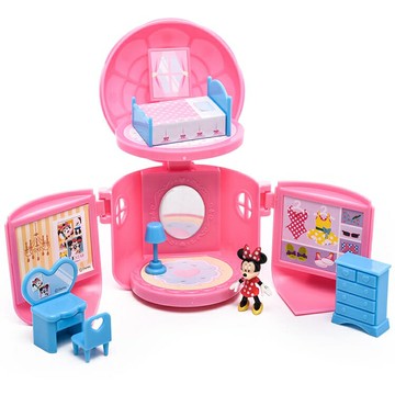 【玩具兄妹】現貨!迪士尼授權扮家家酒 米奇米妮時尚衣櫥組/咖啡下午茶/遊樂園組/雲霄飛車組 ST安全玩具 迪士尼正版玩具