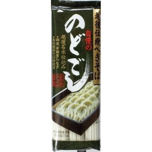 自然芋そば 越後伝統へぎそば 自慢ののどごし270g×10入