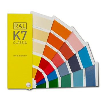 RAL 勞爾 週年紀念 限量版 Classic Color  工業建築設計塗料通用 色卡 /本 K7  (4碼216色單頁五色)