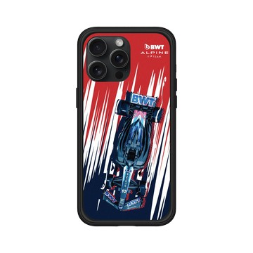 iPhone 15 Pro Max Mod NX 黑 - Alpine - BWT Alpine Formula One Team A524 Comic Style