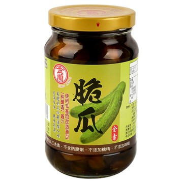 【全素】金蘭脆瓜396g