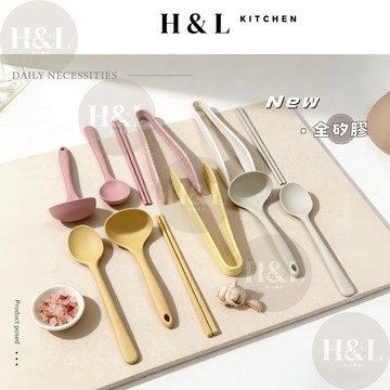 【全矽膠｜拉麵加深筷勺】矽膠餐具 餐具 環保餐具 餐具組 矽膠餐具組 環保餐具 矽膠湯匙 矽膠筷子 矽膠 湯匙 筷子 勺