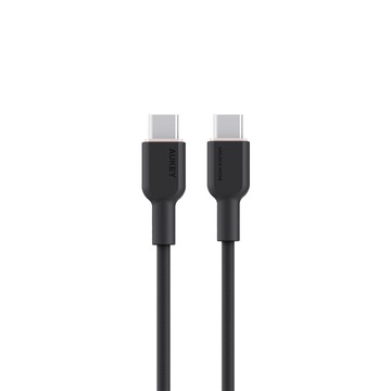 AUKEY Type-C to Type-C 60W 快充編織充電線(1M)
