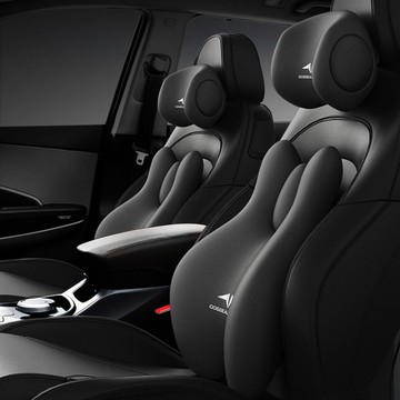 車腰靠腰枕電動按摩腰墊靠背護腰腰部支撐靠墊車用座椅腰托頭枕175YJ 快速寄出