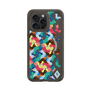 iPhone 15 Pro Max AirX 本質黑 - MITSUME - Colorful animals