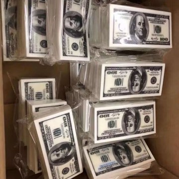 可用糯米纸蛋糕装饰美钞扑克牌可以卷的红色威化纸厚款打印定制