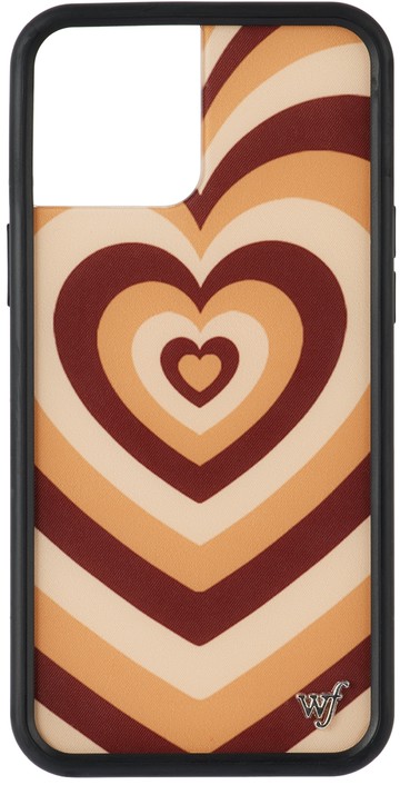 Wildflower Cases 棕色 Latte Love iPhone 12 Pro Max 手机壳