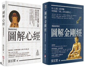 【圖解般若經典系列】（二冊）：《圖解心經【暢銷經典版】》＋《圖解金剛經【暢銷經典版】》