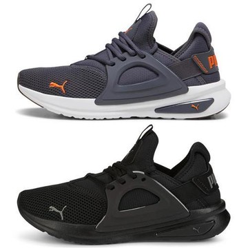 Puma 慢跑鞋 男鞋 襪套 Softride Enzo Evo 灰/黑【運動世界】37704824/37704801