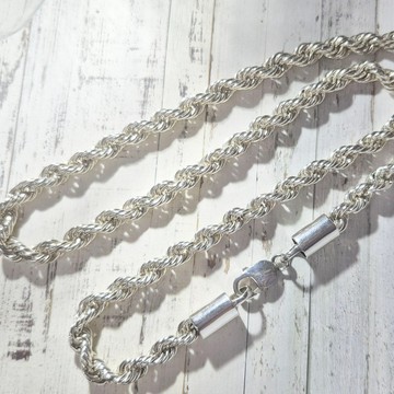 【比法一生】手工純銀項鍊—麻花鍊 純銀925手作飾品