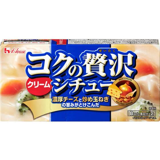 ハウス食品 コクの贅沢シチュー クリーム 140g