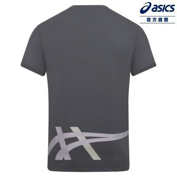 ASICS 亞瑟士 短袖上衣 男女中性款 仿棉 亞洲版 訓練上衣 2033C358-020
