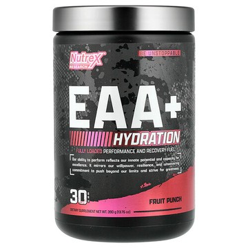 Nutrex Research, EAA+ Hydration，混合水果味，13.76 盎司（390 克）