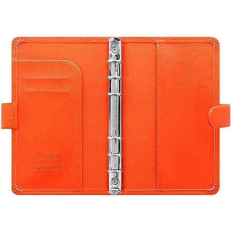 FILOFAX ファイロファックス システム手帳 サフィアーノ コンパクト オレンジ