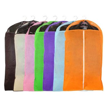 E.City  無紡布西服防塵罩收納掛袋(5入)