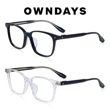 OWNDAYS BACK in BLACK系列威林頓膠框眼鏡 OB2016G-5A