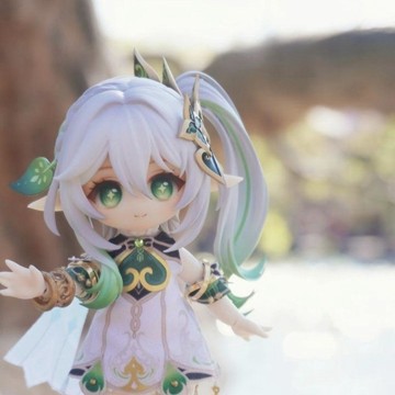 原神小草神六分ob11頭殼定製  gsc頭殼噴色bjd生日禮物 禮物