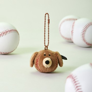 JOGUMAN BASEBALL WOODY絨毛吊飾-棒球款