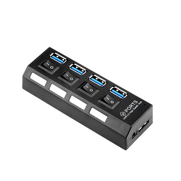 USB HUB 4-Port USB 3.0 Hub USB裝置支援熱插拔及隨插即用 短路保護元件設計