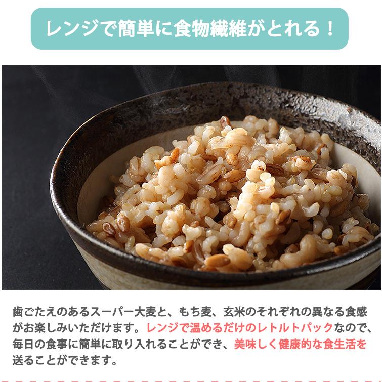 もち麦ごはん 2種12食セット（スーパー大麦入りもち麦玄米ご飯、もち麦入り 生姜炊き込みご飯 各6パック） はぐろ庵 城北麺工 お歳暮 のし対応可