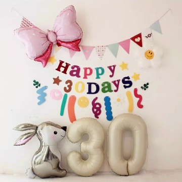 ❤隔日到貨❤  滿月 滿月佈置 收涎佈置 收涎 氣球佈置 百日宴氣球 收涎裝飾 佈置 裝飾 滿月裝飾 百日 百日佈置