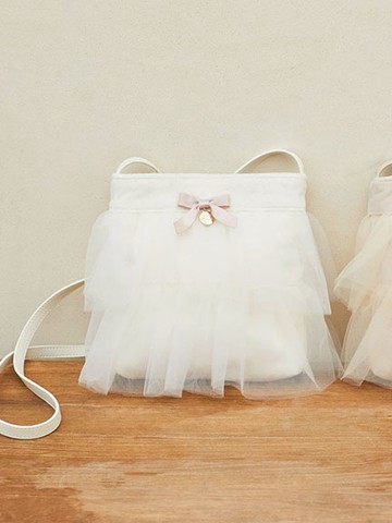 優雅薄紗蛋糕分層造型側背包(8A43F0J7600) - Maison de FLEUR