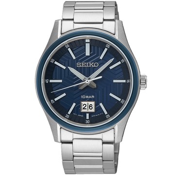 SEIKO  CS系列 大視窗日期腕錶(6N76-00K0B/SUR559P1)