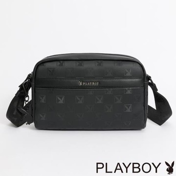 PLAYBOY - 斜背包 Meaningful系列 - 黑色