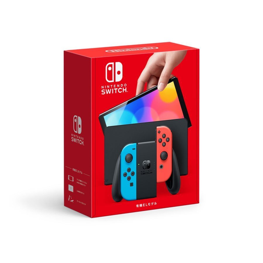 新品 Nintendo Switch (有機ELモデル) HEG-S-KABAA [ネオンブルー