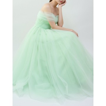 Haze Mint 柔霧薄荷綠禮服