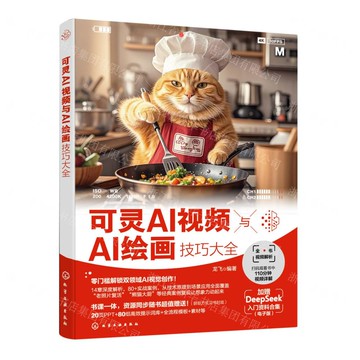 可靈AI視頻與AI繪畫技巧大全丨天龍圖書簡體字專賣店丨9787122474001 (tl2510)